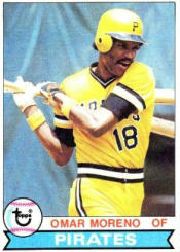 1979 Topps Baseball Cards      607     Omar Moreno